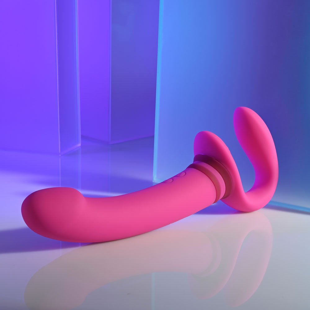 Gender x sharing is caring - strapless strap-on - Product top view  | Flirtybay.com.au